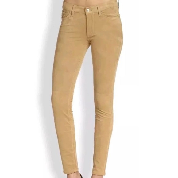 NWT 7 For All Mankind The Sueded Skinny Jeans - Picture 2 of 6